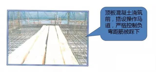 3,顶板浇筑时马道设置