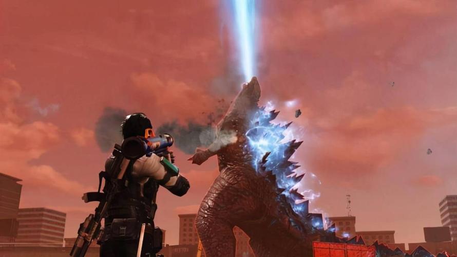 网友自制哥斯拉大战警笛头猜猜谁能赢