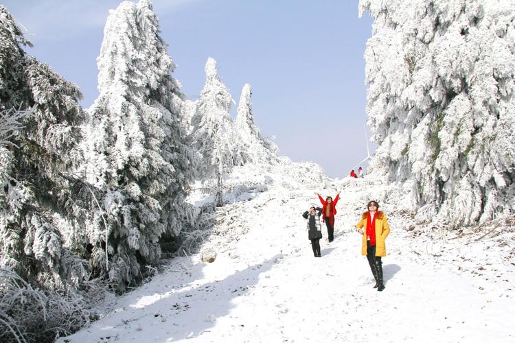 齐岳山雪景奇观