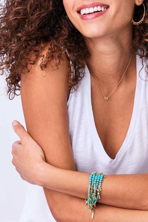hart bracelet – turquoise  stella & dot…certainly