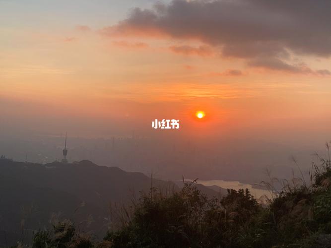 深圳梧桐山日落!