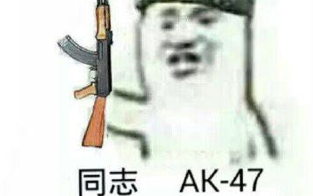 达瓦里氏,你的ak47到了