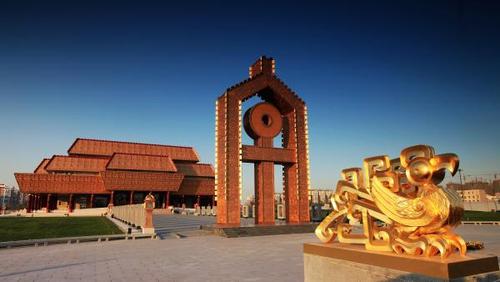 河南安阳 羑里城 殷墟 文字博物馆高铁4日 做传统文化