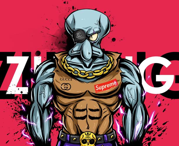 章鱼哥|插画|新锐潮流插画|插画设计大斌 - 原创作品