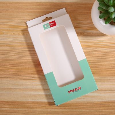 定做手提瓦楞纸礼品盒批发折叠通用包装盒子定制彩色开窗食品纸盒