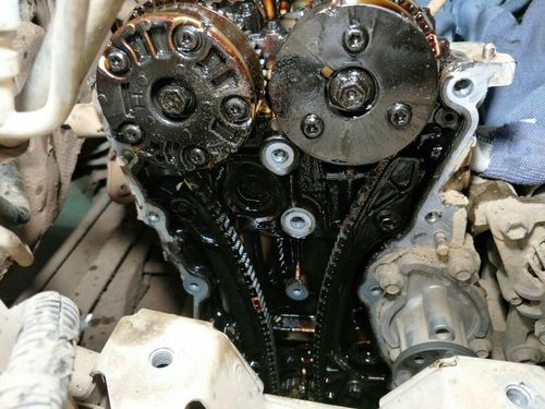 5 正时链条 怎么对啊 最好有图