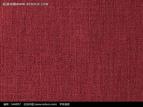 深红色布纹