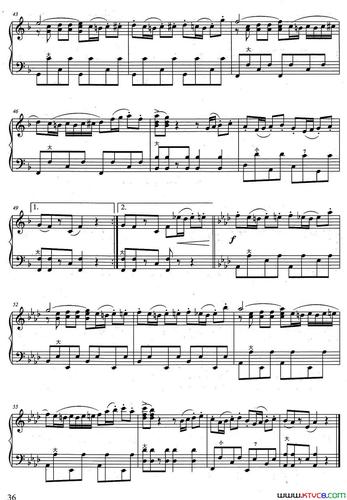 《斗牛舞》原创简谱,嘉拉尔多作曲 - 手风琴谱 - 器乐谱 - 词曲网