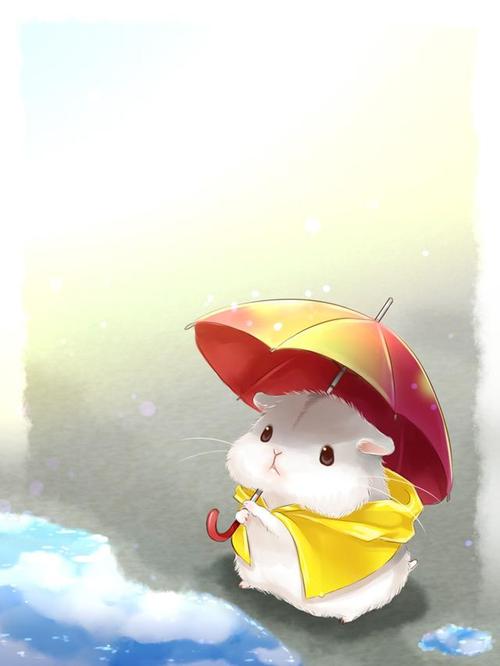 萌宠营业厅|萌萌哒小仓鼠插画~今天是被小仓鼠治愈的一天