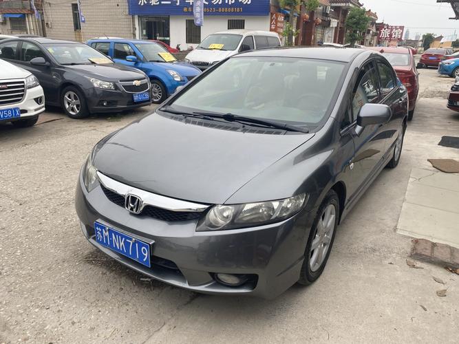 泰州2010年11月本田思域2009款18l自动舒适版灰色自动档