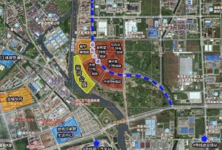 吴江运东板块未来规划给园区