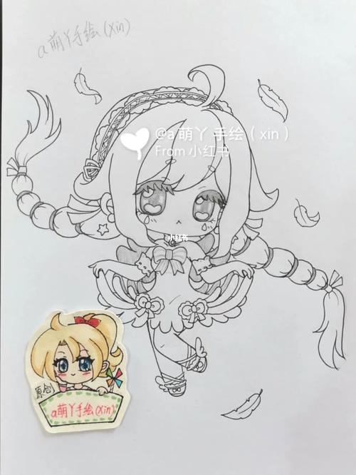 教程_手帐_素材_约稿_叶罗丽_漫画_临摹_线稿_简笔画_胶带_文化_绘画