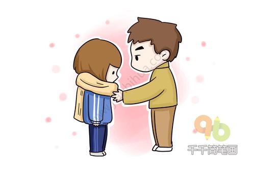 系列简笔画,从校园到婚礼,我爱的都是你,希望所有人都可以嫁给爱情