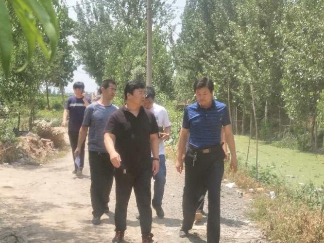 曲周政府副县长,罗官营渠河长张少锋督导罗官营渠清理