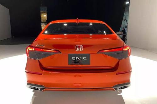 2022款本田思域原型预览,外观时尚大气