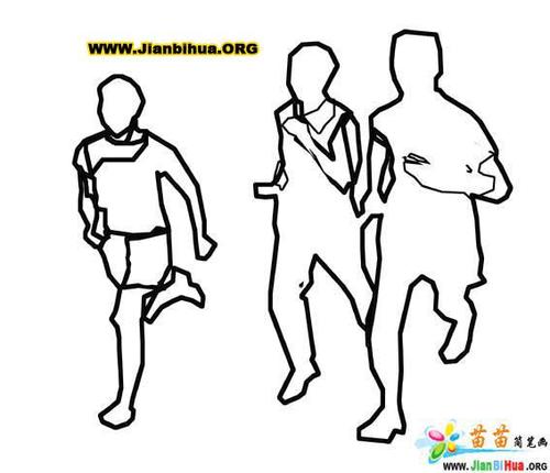赛跑的简笔画图片6张(第4张)