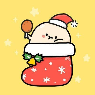 卡通圣诞微信头像高清可爱最新 好看的圣诞节卡通头像