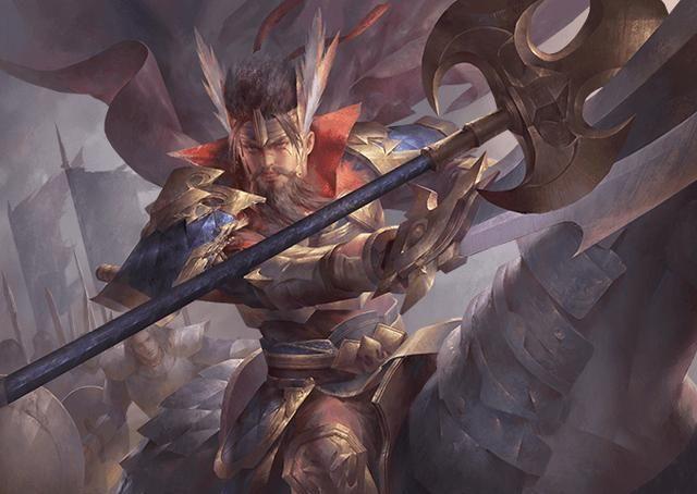 三国杀河北四庭柱高览本来也不是强将为何还要给他一刀呢