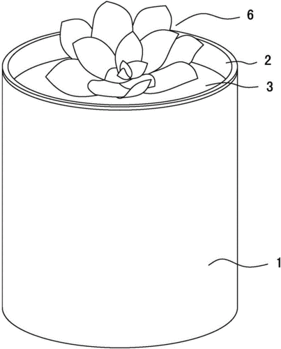 一种多功能香薰钱罐盆景制造技术