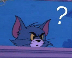 汤姆猫问号 - 汤姆猫问号表情包系列_猫和老鼠_卡通表情