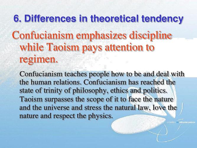 differences between taoism and confucianismppt