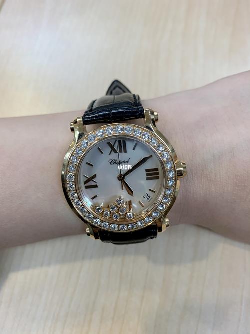 肖邦快乐七钻全钻女表6015_女表_肖邦_中古_贝母