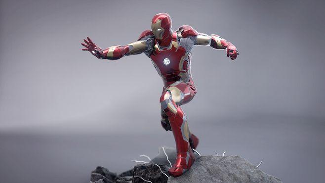 however, that model was based off the mark 42 armor马克43iron