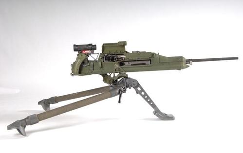 原创国产新型重机枪:空重相当于1挺轻机枪,1人拎着就跑