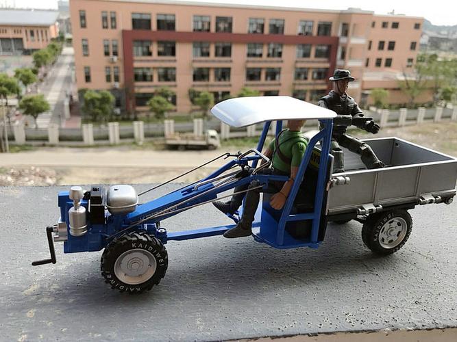 热卖包邮凯迪威合金复古拖拉机工程车仿真模型手扶拖拉机农用车玩具