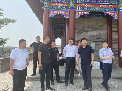 【中耀燃气集团】阜平县杨进忠,高利鹏副县长一行来集团考察交流活动