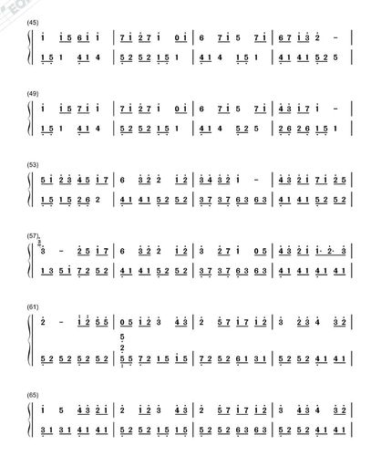 时代少年团《爆米花》简谱_时代少年团_爆米花_简谱_tnt时代少年团