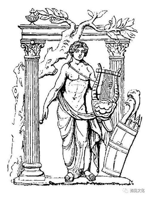 古希腊音乐简笔画 简笔画图片大全-蒲城教育文学网
