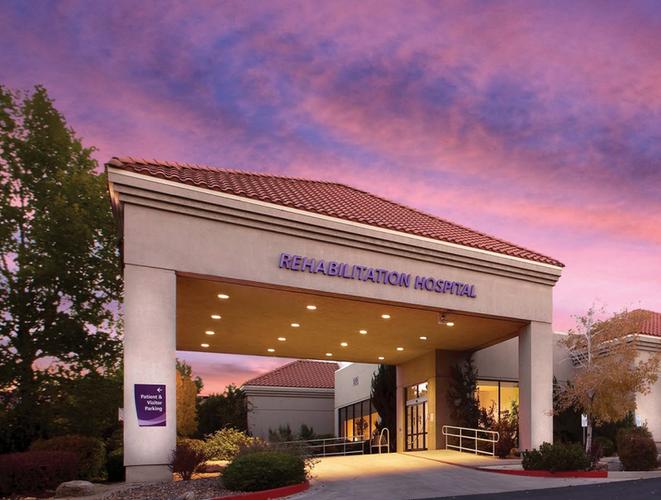 an image of a rehabilitation center at renown hospital.