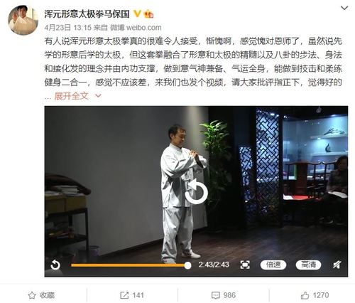 不讲武德的马保国才是传武的保护色