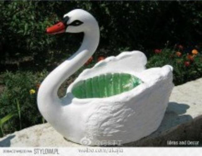 儿童做手工做的事小天鹅