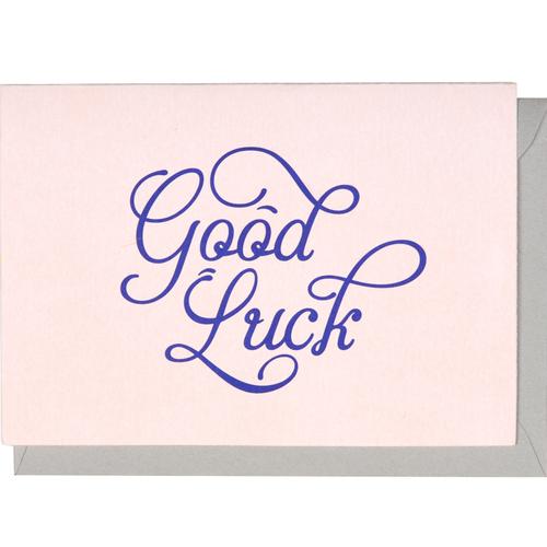 paperplay goodluck好运卡/节日礼物祝福贺卡/创意百搭设计卡片