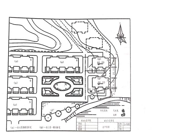 建筑总平面图,建筑平面图