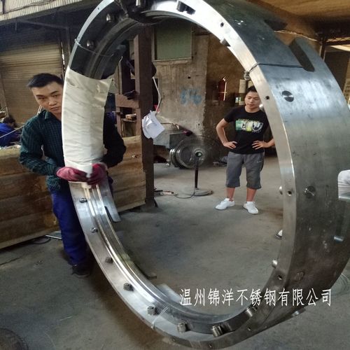 厂家生产大口径提取罐法兰,不锈钢锁紧圈法兰