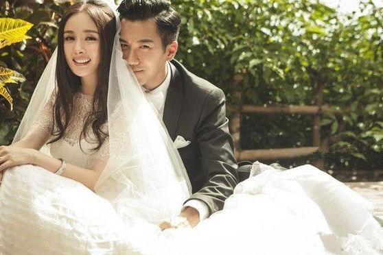 杨幂刘恺威婚纱照