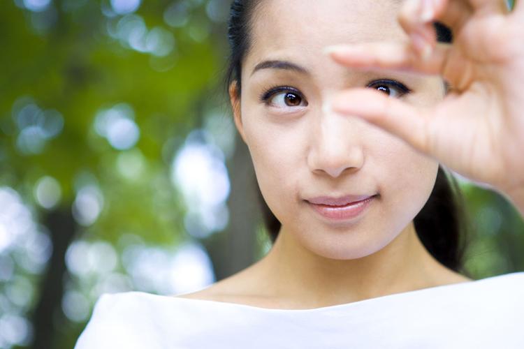 可爱女生面部特写图片[高清图片,jpg格式]