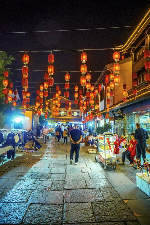 砀山古城的夜色