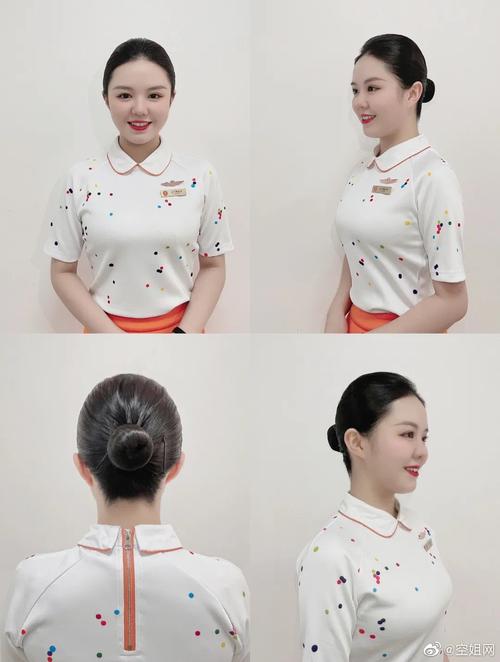 九元航空空乘发型标准