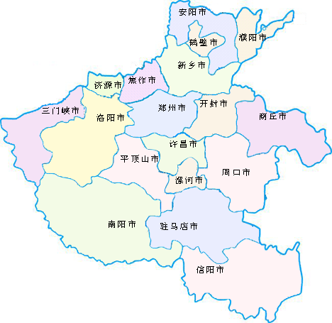 河南郑州地图全图第1页