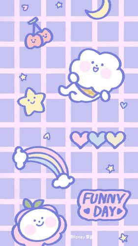 萌系少女心手机壁纸 第二辑_可爱_手机壁纸下载_美桌网