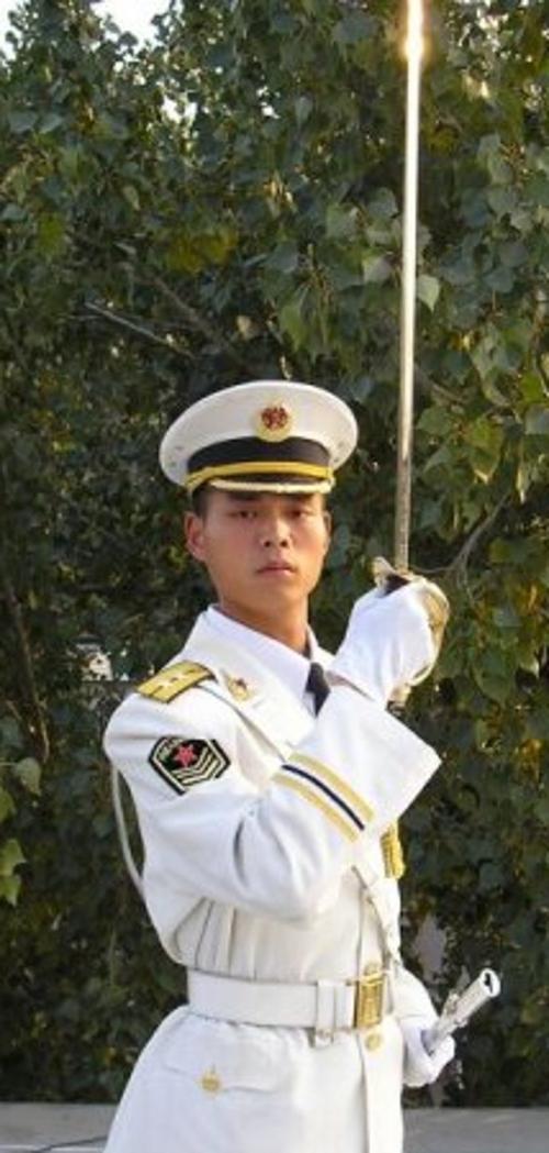 男图:中国军人(48)-仪仗队**威武刚毅