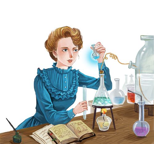 镭の母亲---居里夫人