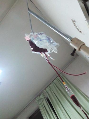 39 6了,没有任何反应,住院输血中,重度贫血