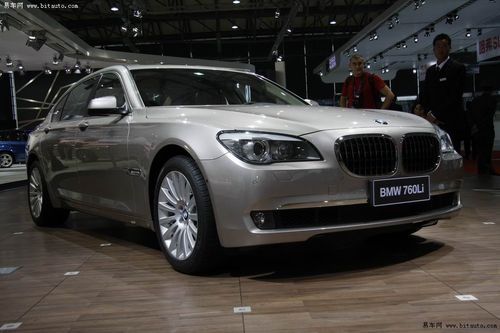 宝马760li实拍