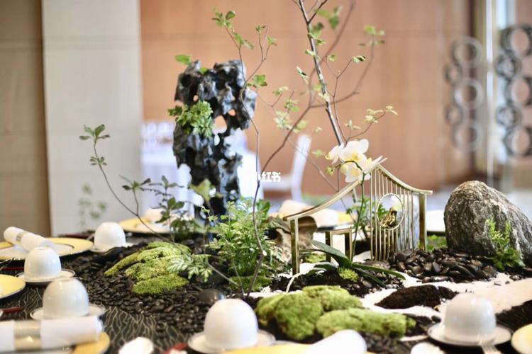 中式桌花 商业桌花_郑州自由行热门攻略_园林_商务桌花_家居家装_家居