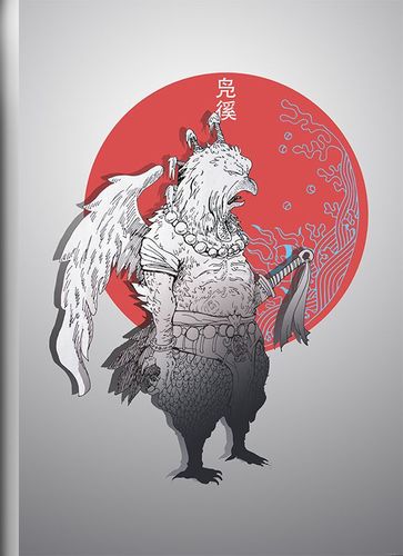 山海经内的角色,灵感来自网络游戏